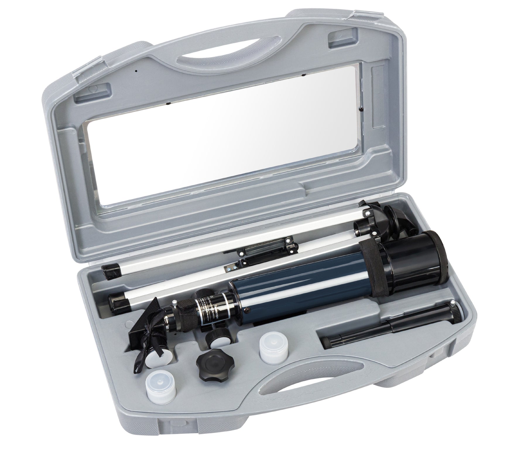 Telescopio Levenhuk Discovery Spark Travel 50 con libro