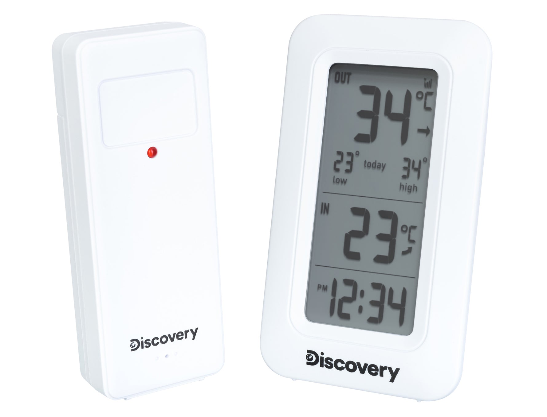 Stazione meteo con orologio Levenhuk Discovery Report W10