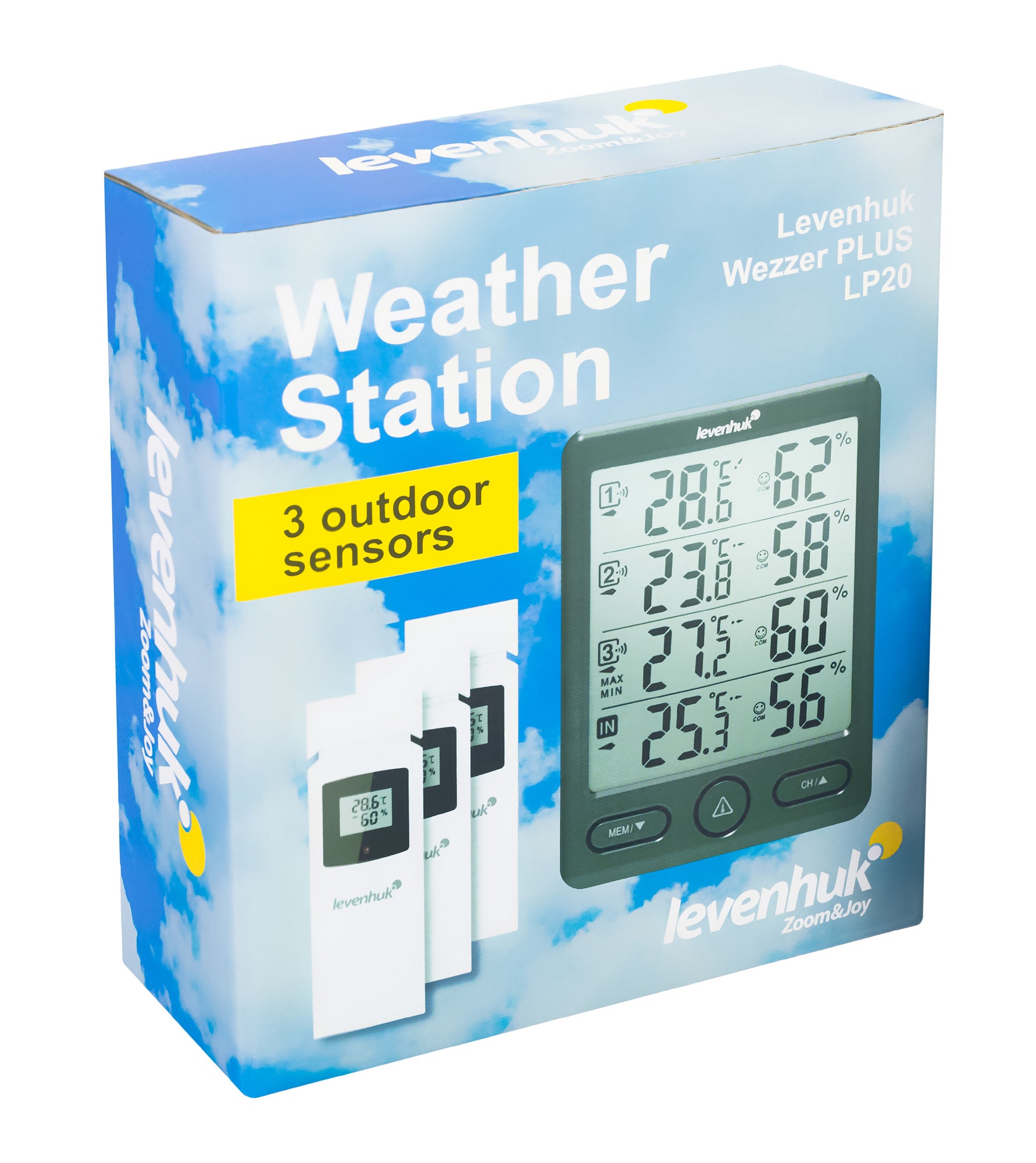 Stazione meteo Levenhuk Wezzer PLUS LP20