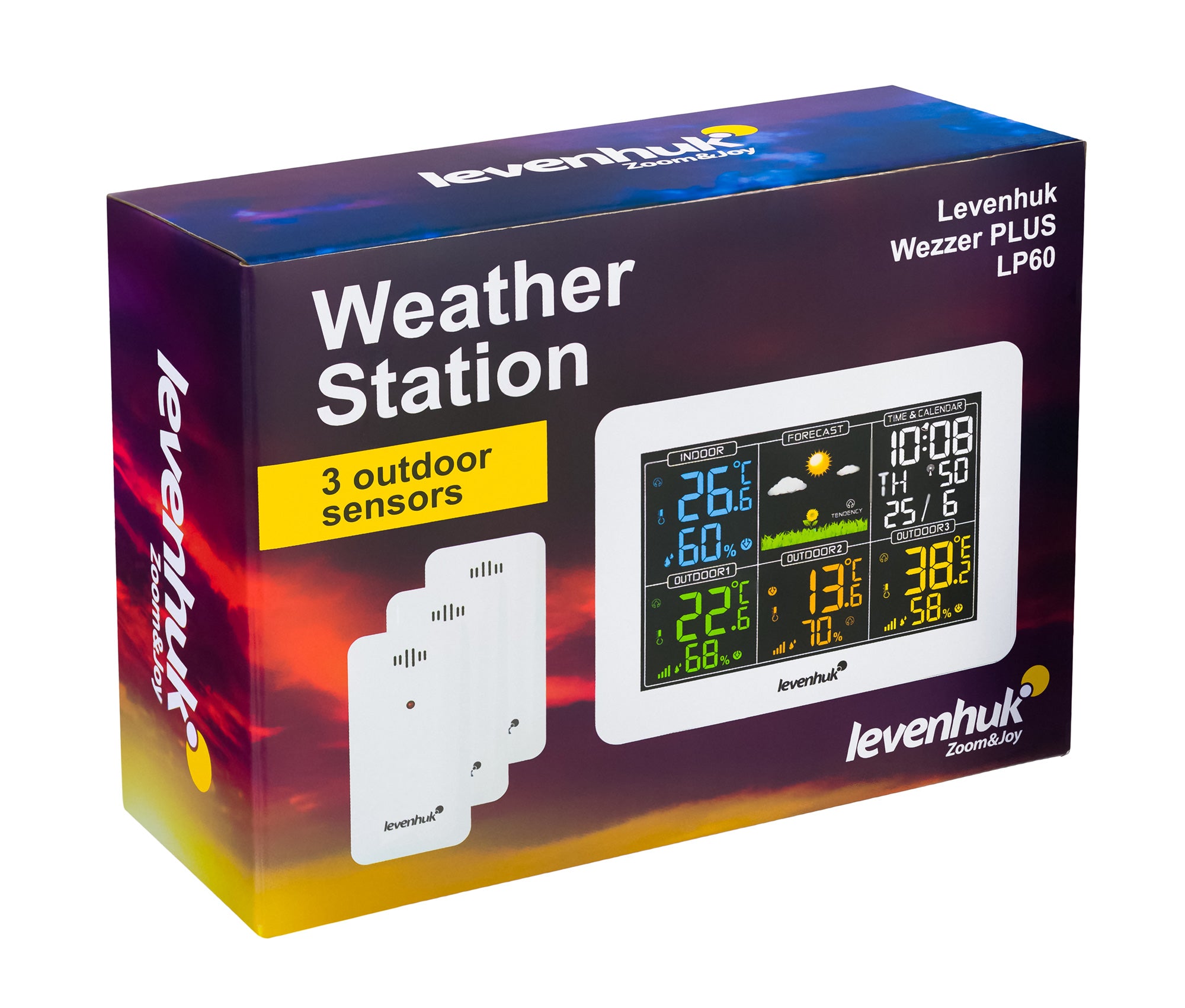 Stazione meteo Levenhuk Wezzer PLUS LP60