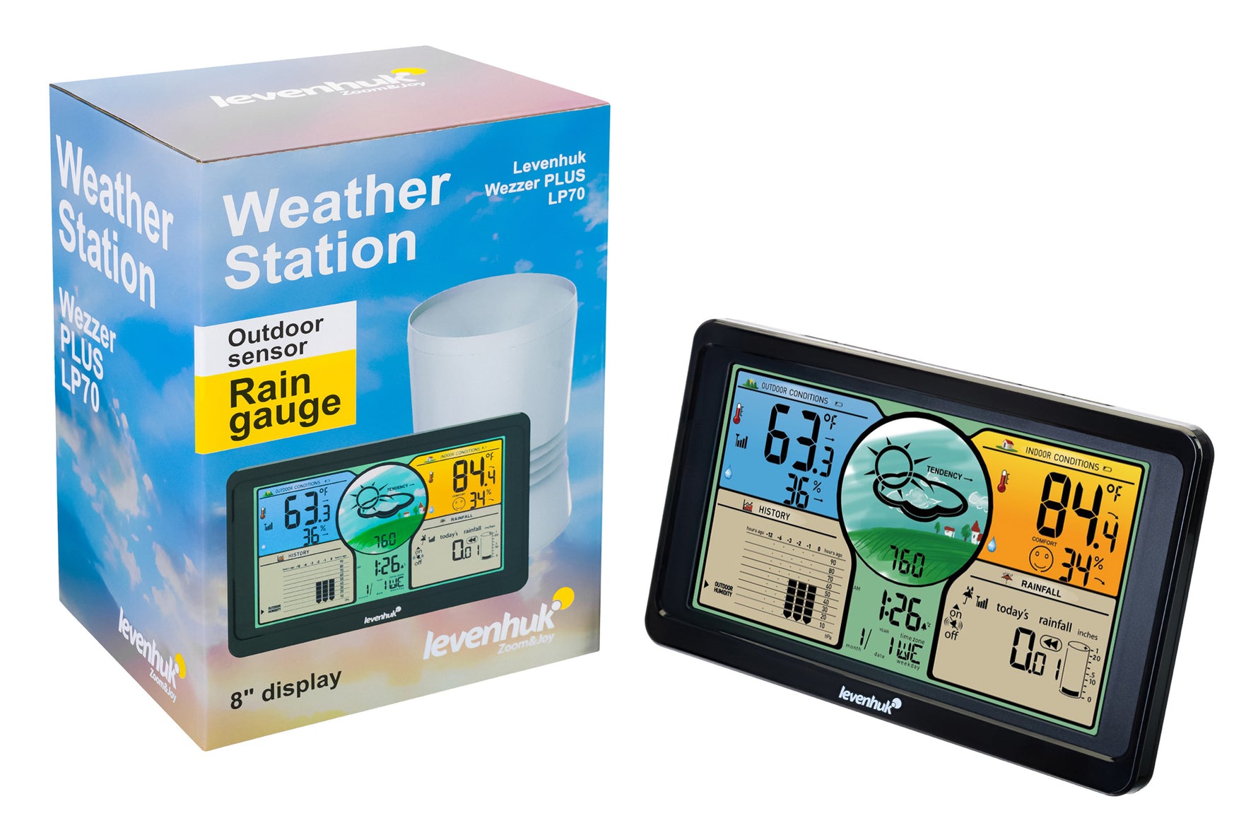 Stazione meteo Levenhuk Wezzer PLUS LP70