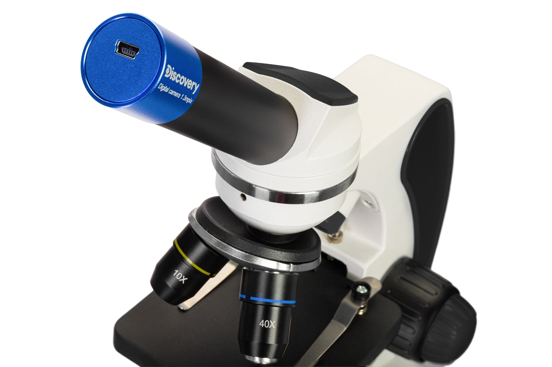 Microscopio digitale Levenhuk Discovery Pico Polar con libro