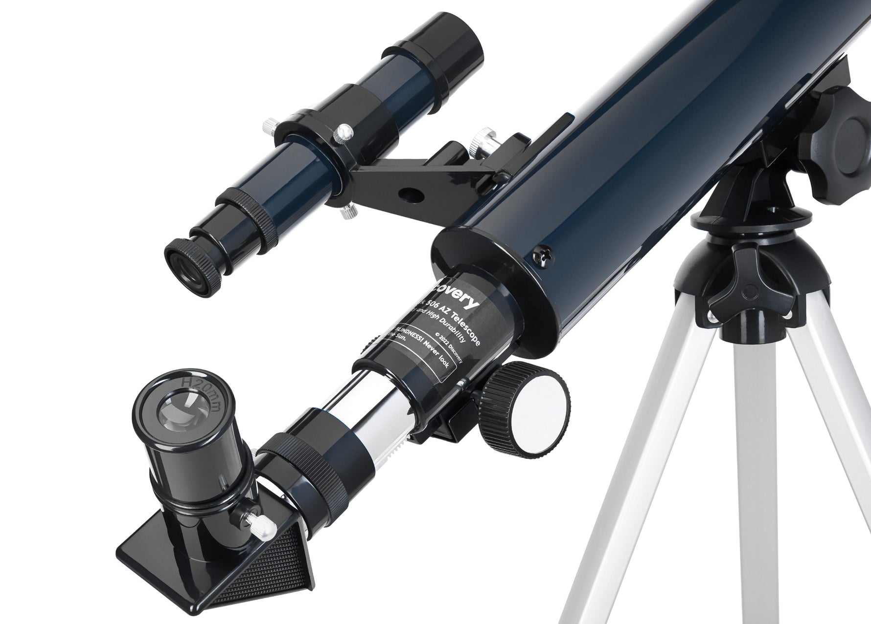 Telescopio Levenhuk Discovery Spark 506 AZ con libro