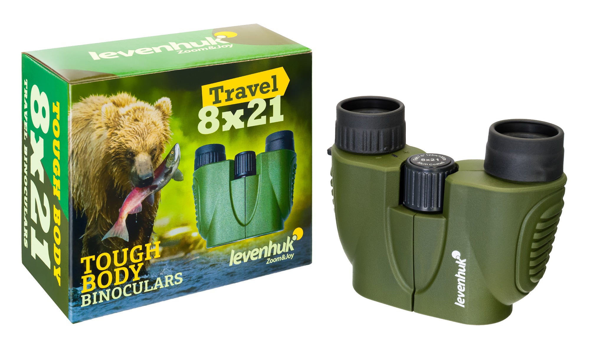 Binocolo Levenhuk Travel 8x21