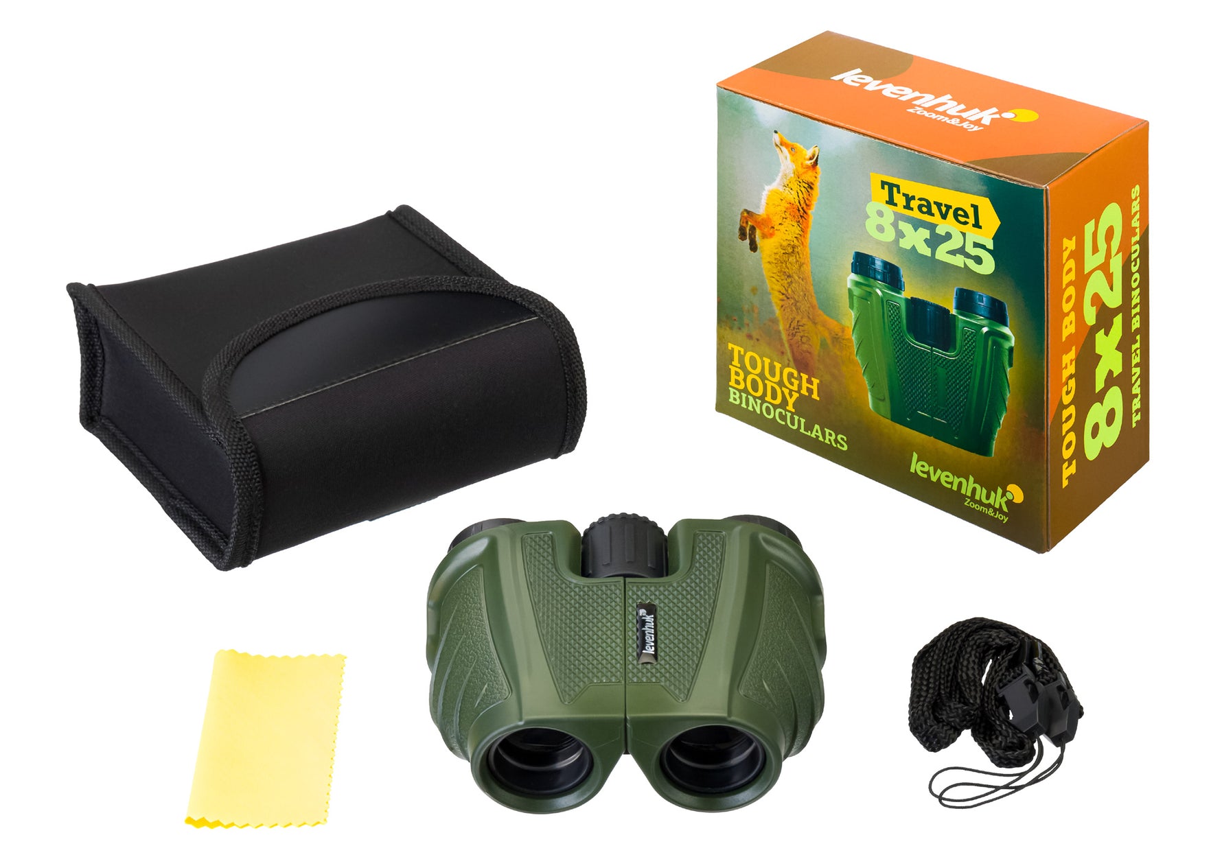 Binocolo Levenhuk Travel 8x25
