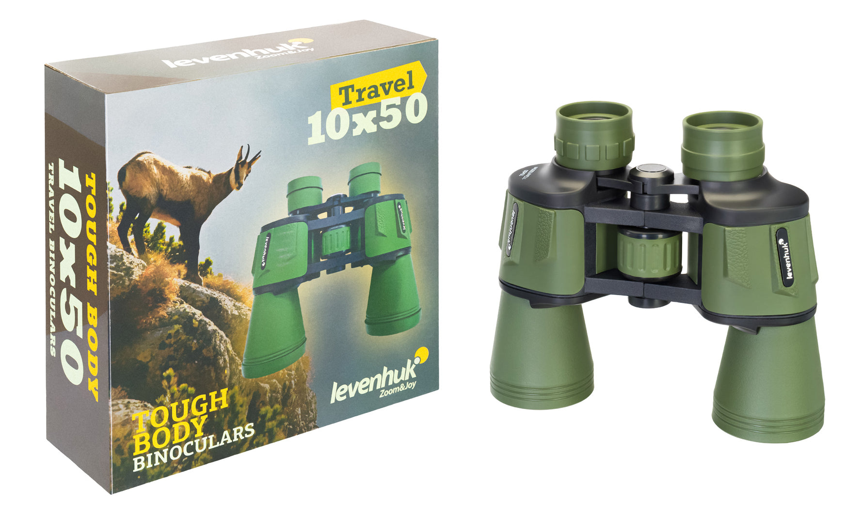 Binocolo Levenhuk Travel 10x50
