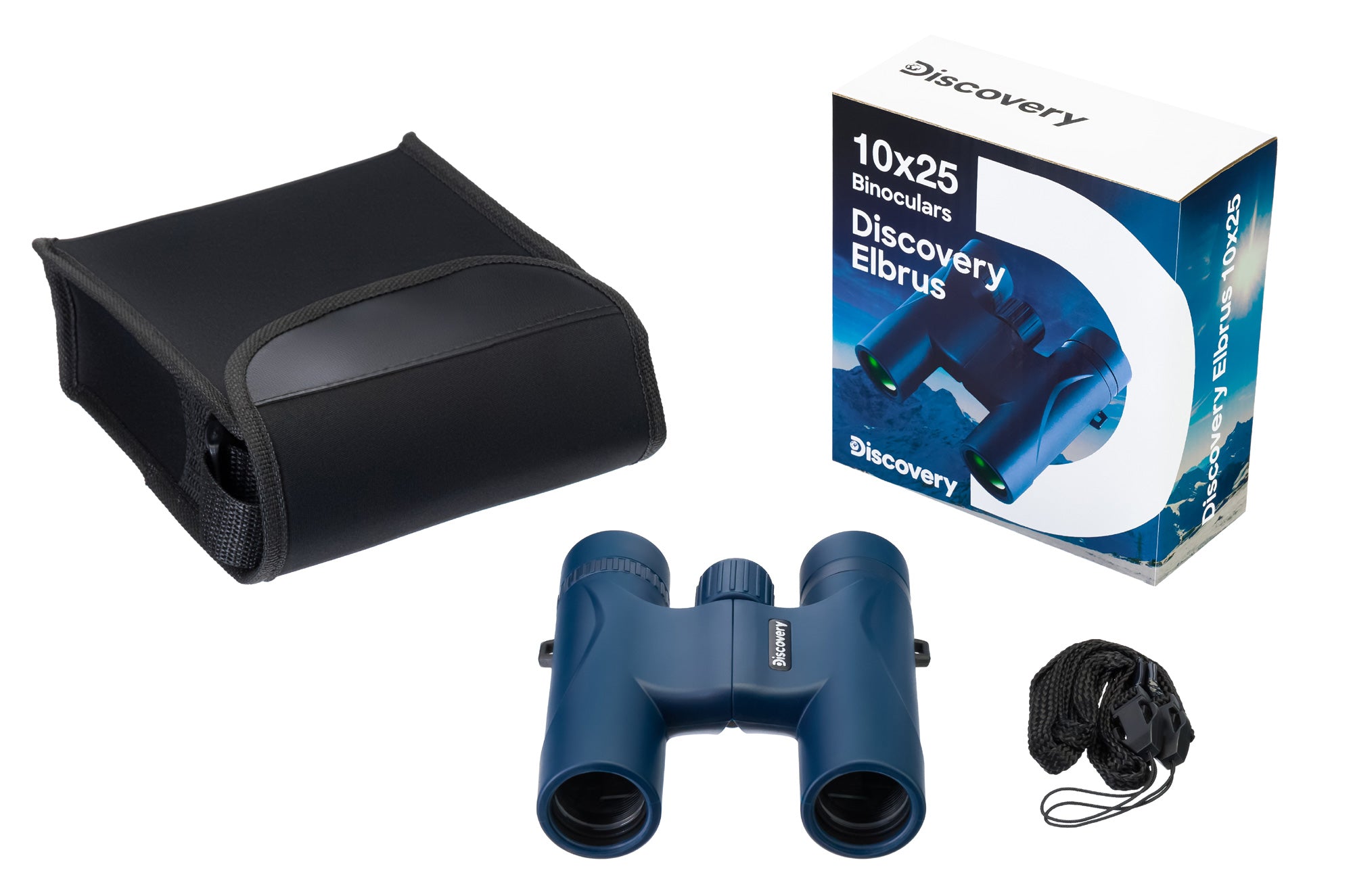 Binocolo Levenhuk Discovery Elbrus 10x25