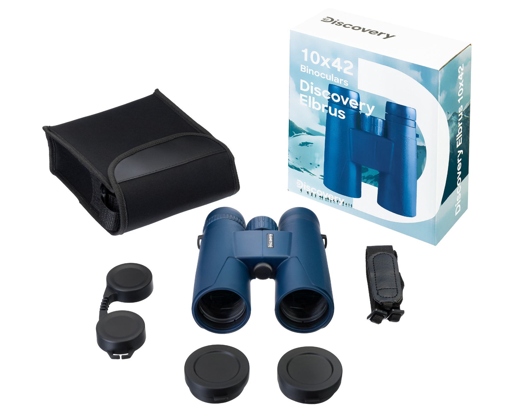 Binocolo Levenhuk Discovery Elbrus 10x42