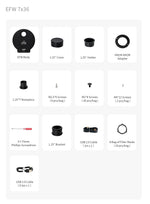 Ruota portafiltri EFW 7x36mm V25