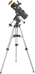 Telescopio riflettore newtoniano Bresser Spica 130/1000 EQ3 con set di filtri