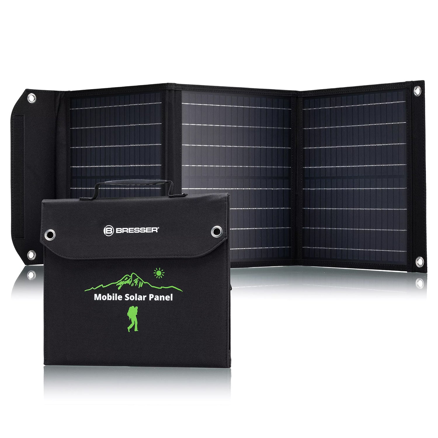 Caricabatterie solare portatile Bresser 40 watt con alimentazione USB
