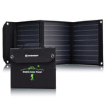 Caricabatterie solare portatile Bresser 40 watt con alimentazione USB