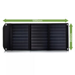 Caricabatterie solare portatile Bresser 40 watt con alimentazione USB