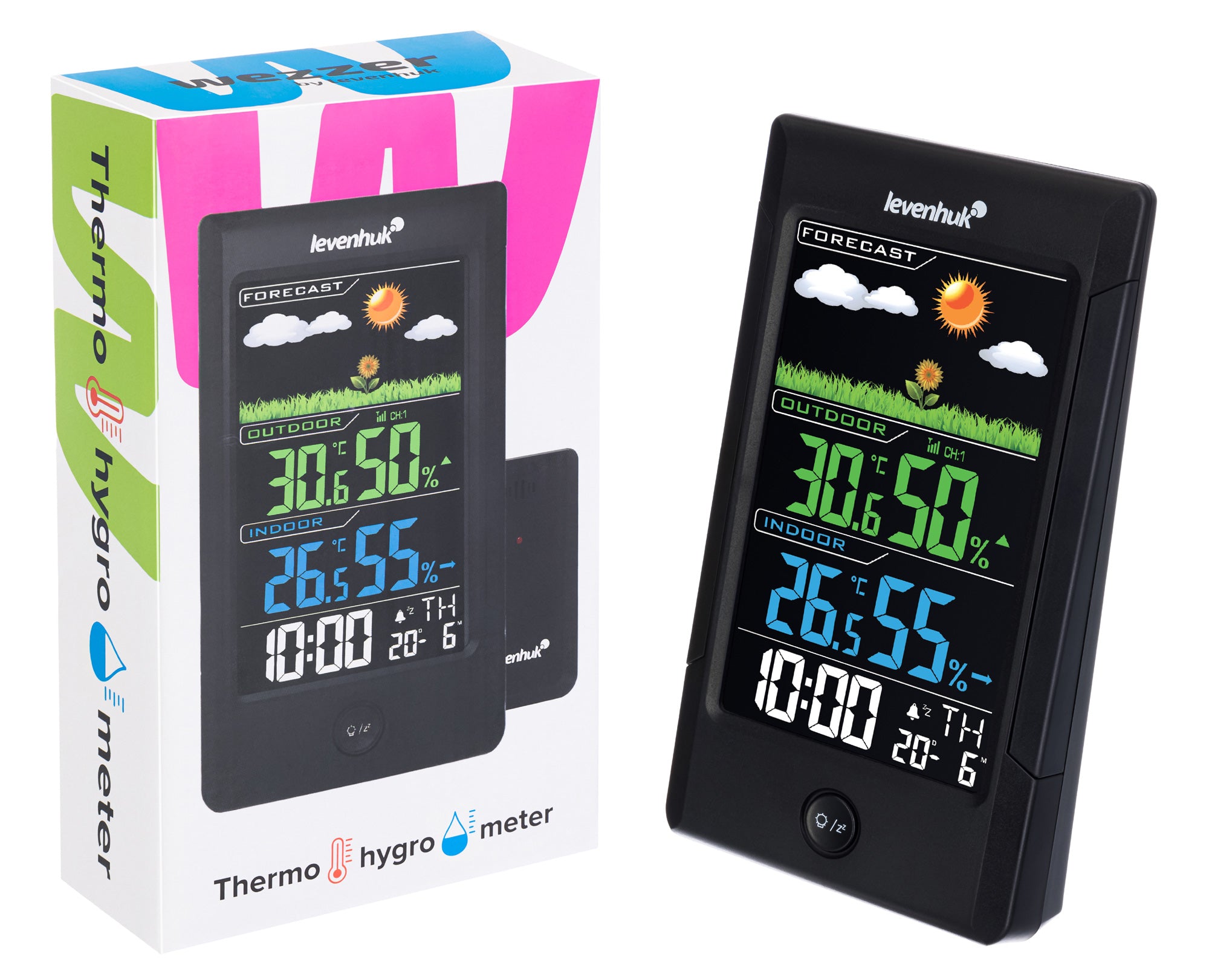 Termoigrometro Levenhuk Wezzer Teo TH40