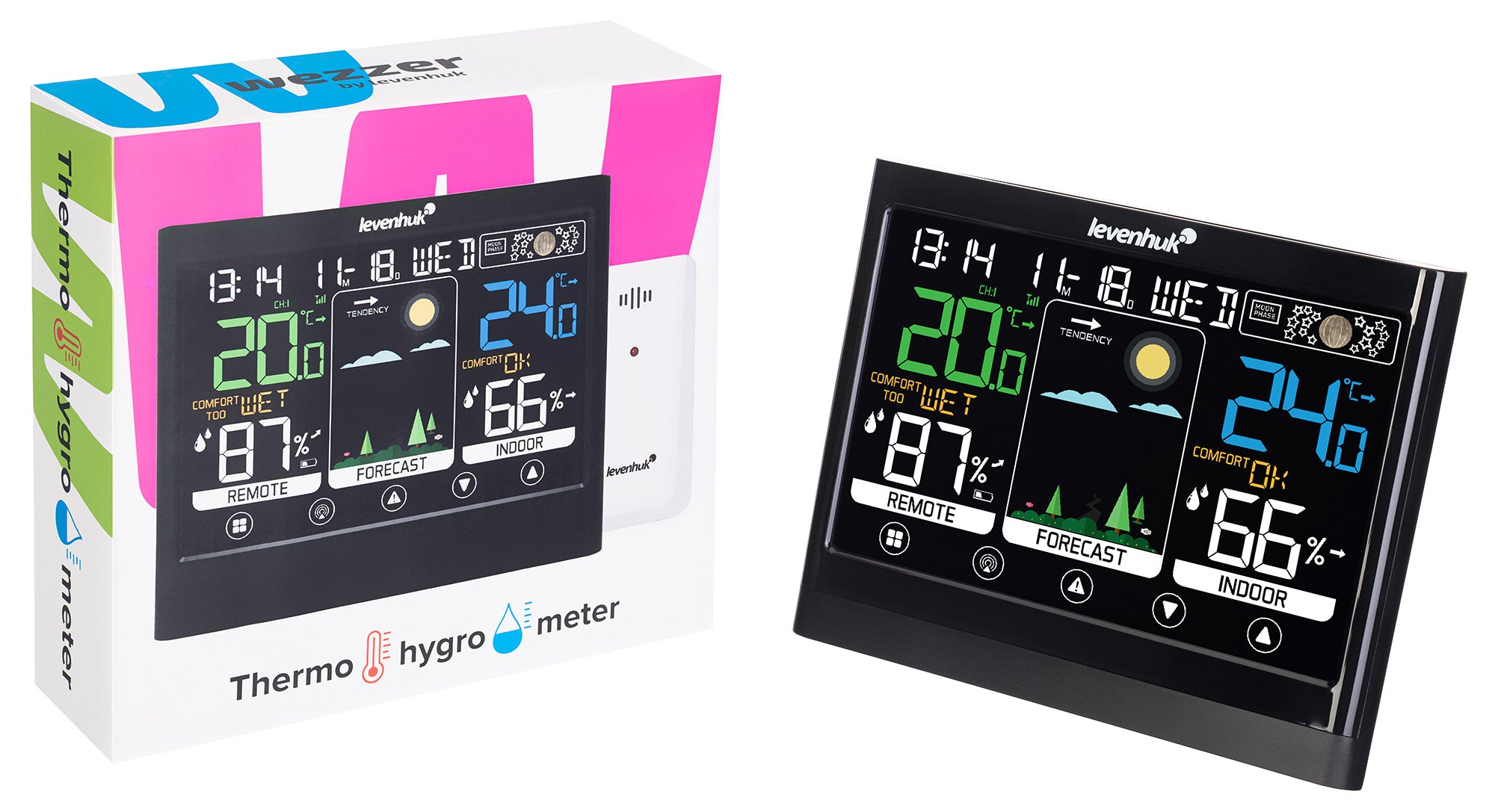 Termoigrometro Levenhuk Wezzer Teo TH50