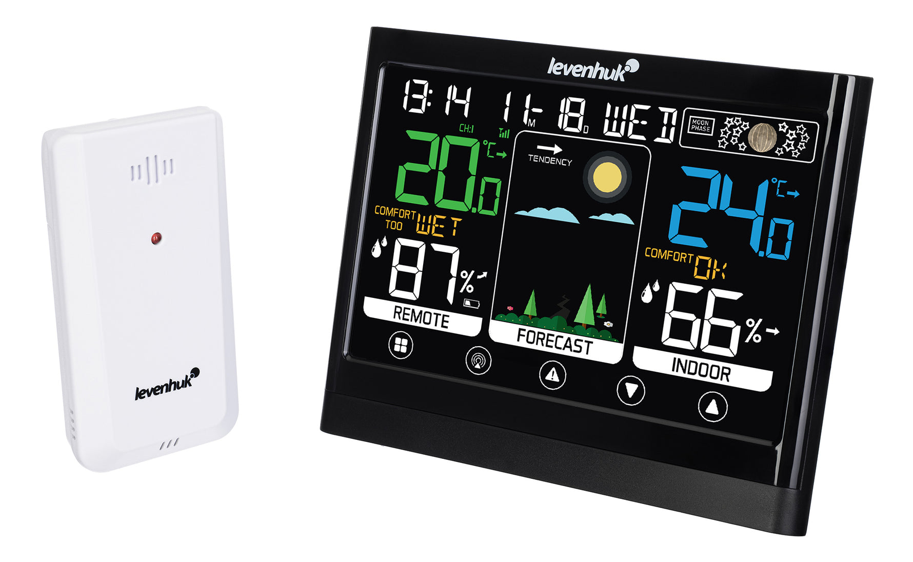 Termoigrometro Levenhuk Wezzer Teo TH50