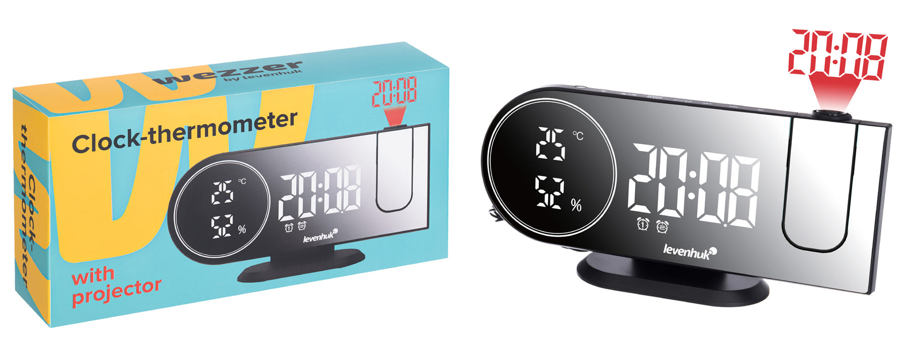 Orologio-termometro Levenhuk Wezzer Tick H50