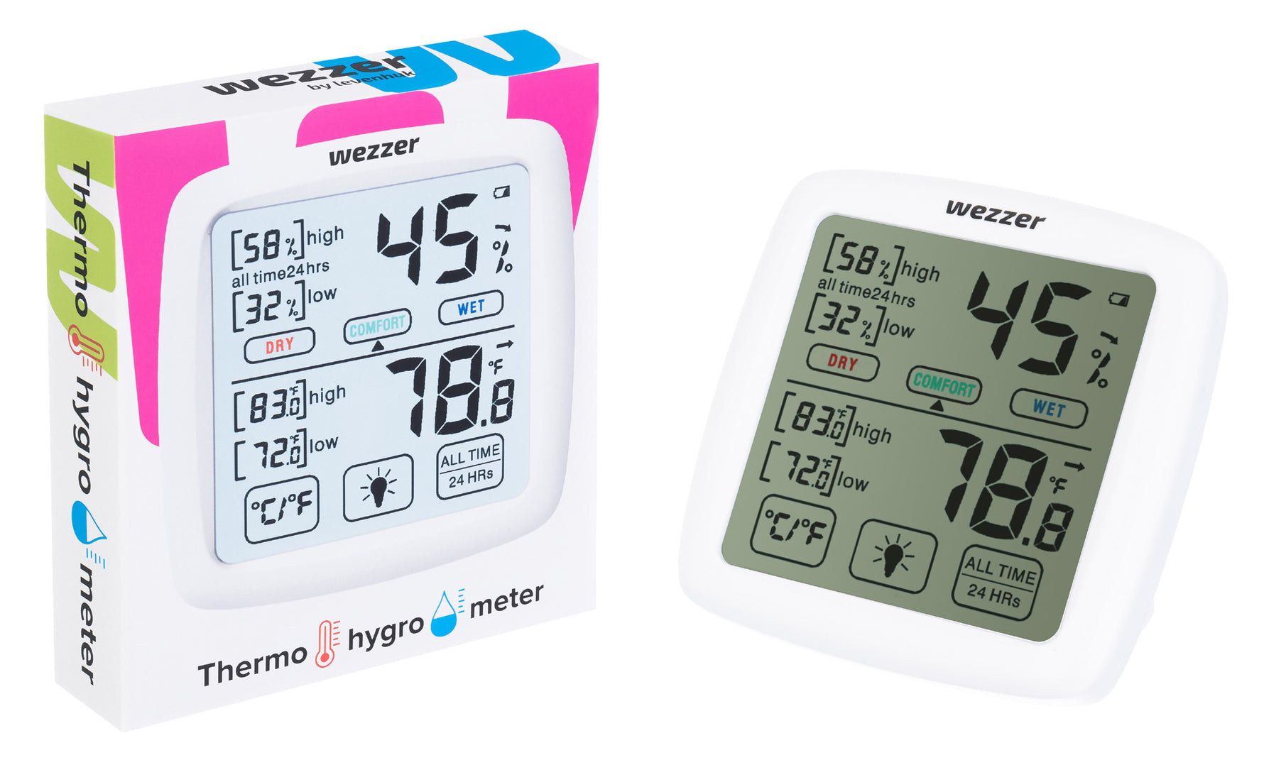 Termoigrometro Levenhuk Wezzer Teo TH30