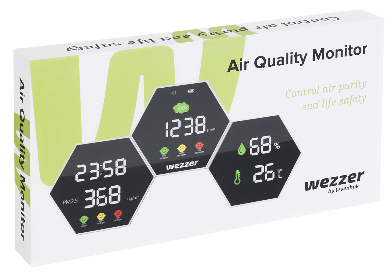 Misuratore della qualità dell’aria Levenhuk Wezzer Air PRO DM50