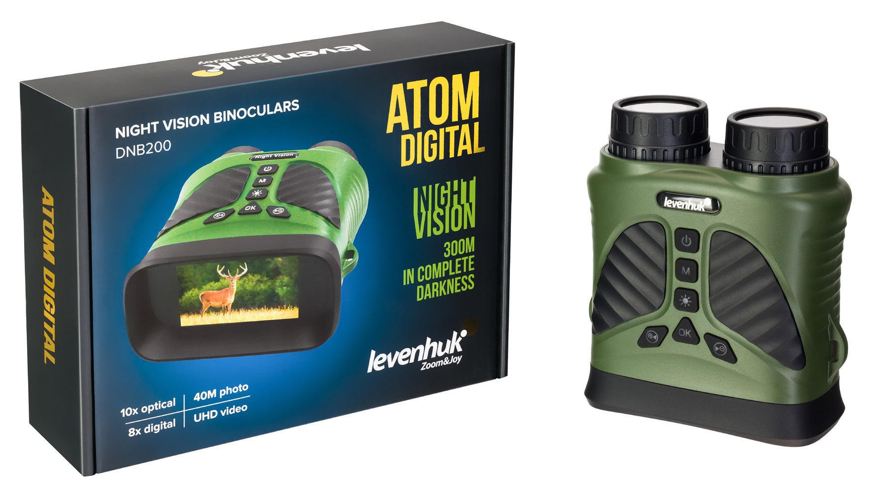 Visore notturno binoculare Levenhuk Atom Digital DNB200