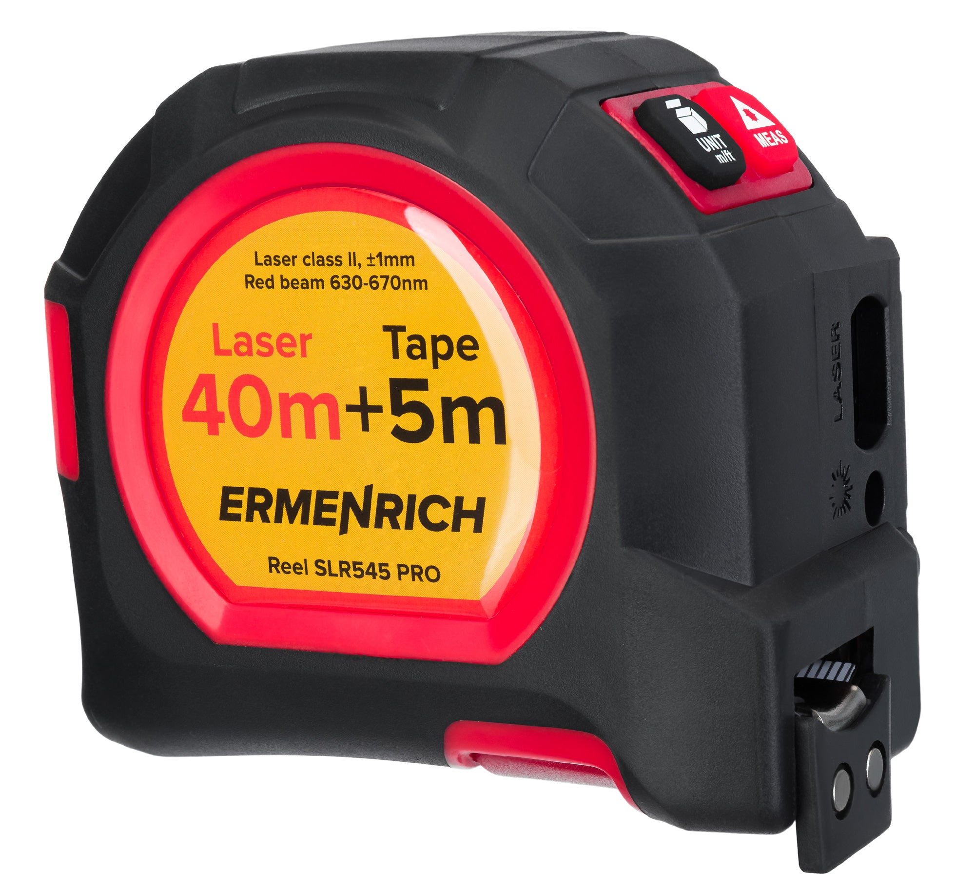 Misuratore laser con flessometro Ermenrich Reel SLR545 PRO