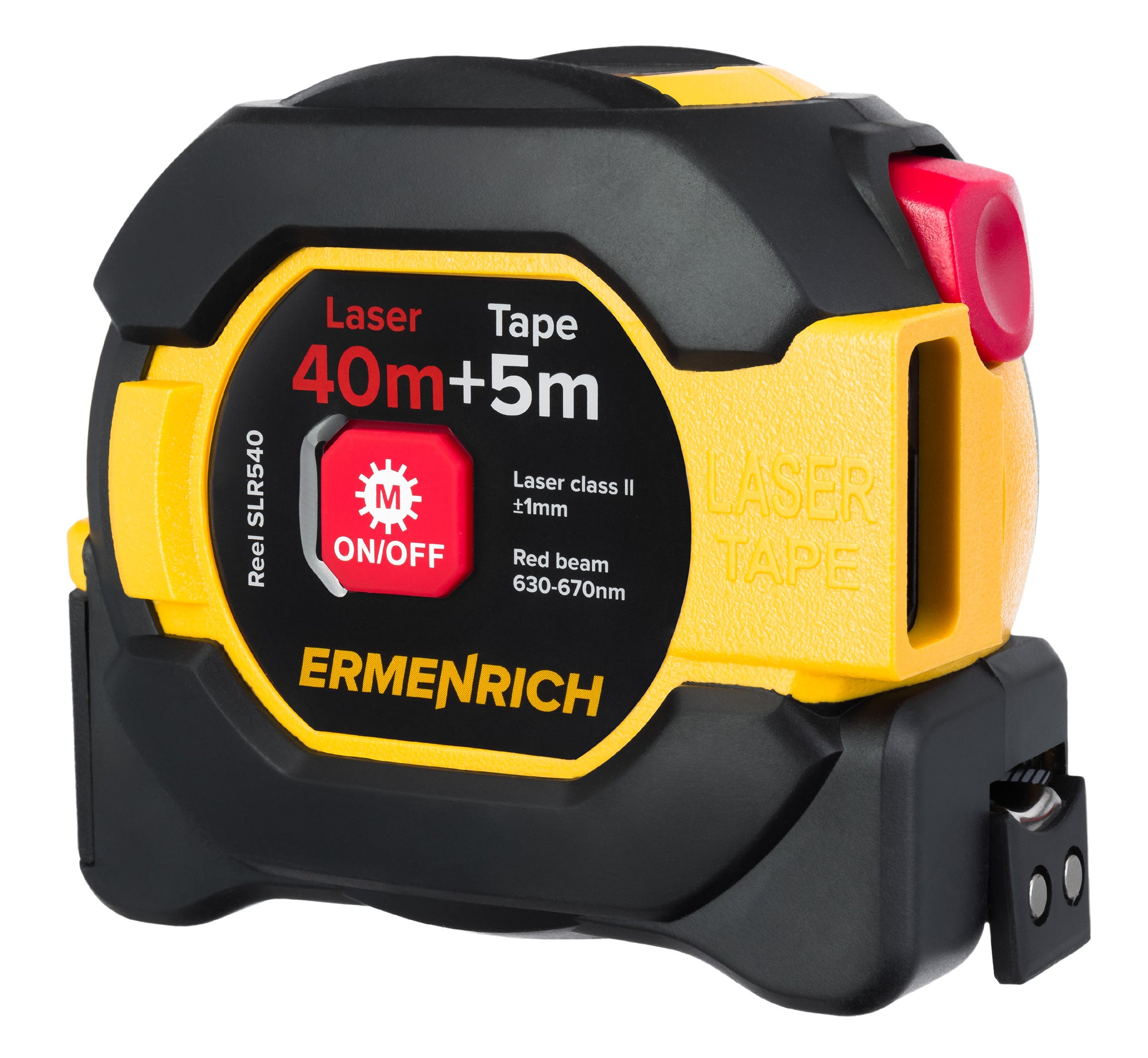 Misuratore laser con flessometro Ermenrich Reel SLR540