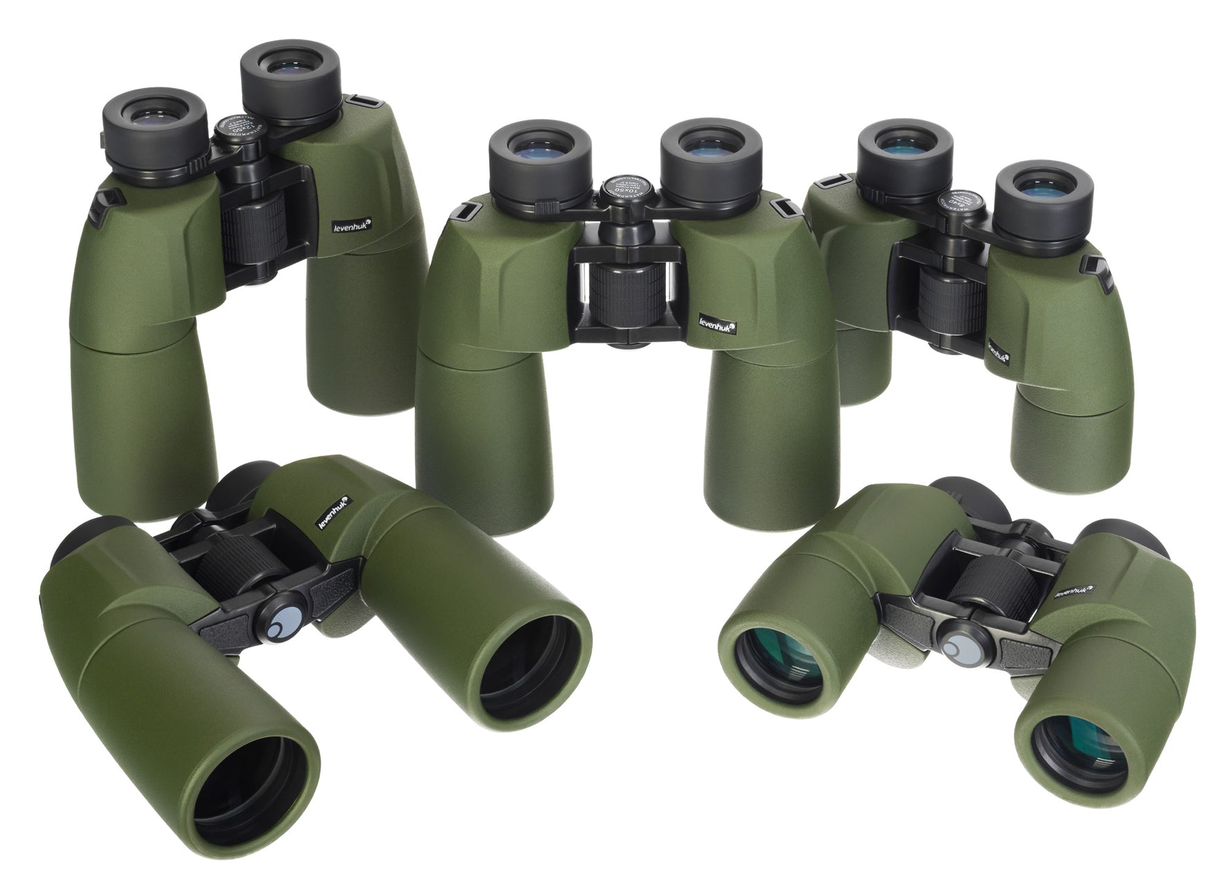 Binocolo con reticolo Levenhuk Army 12x50