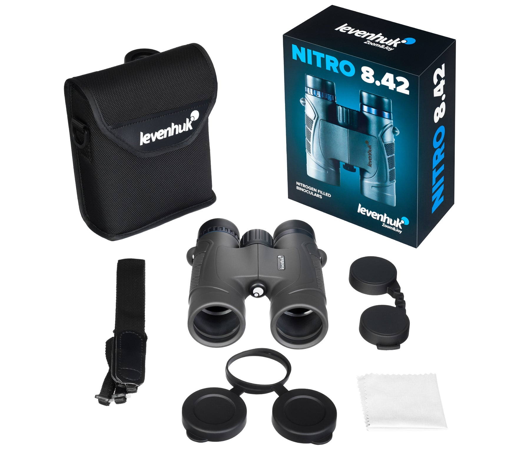 Binocolo Levenhuk Nitro 8x42