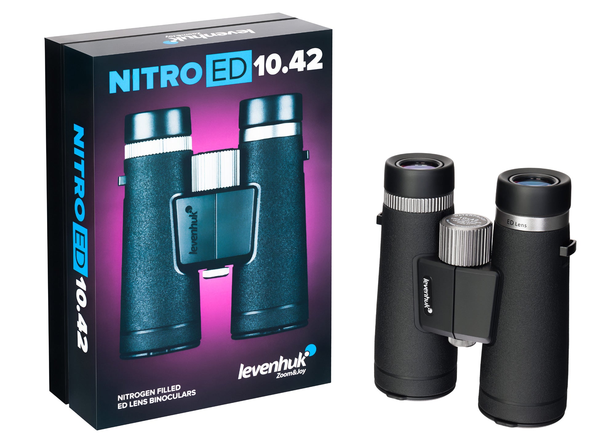 Binocolo Levenhuk Nitro ED 10x42