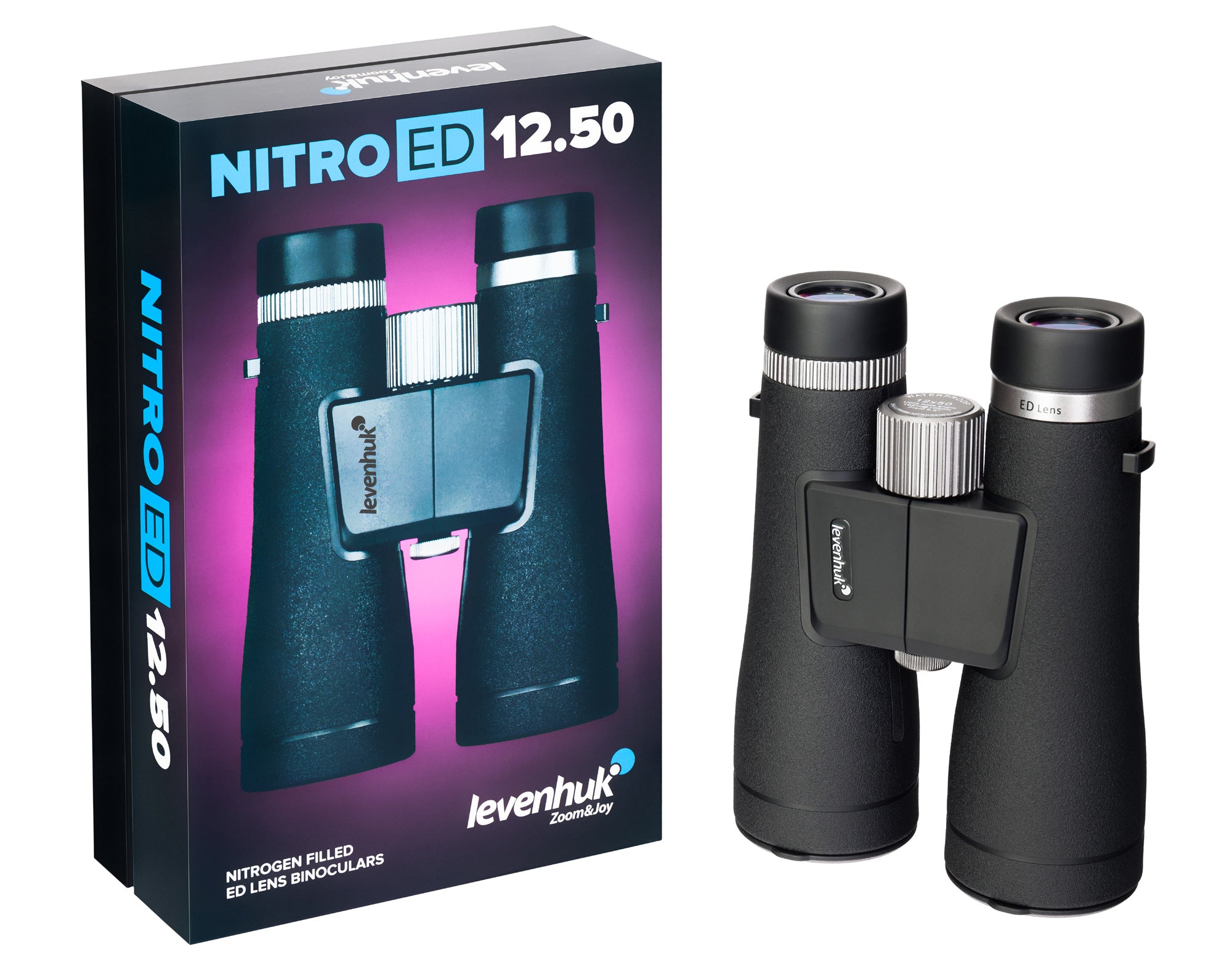 Binocolo Levenhuk Nitro ED 12x50