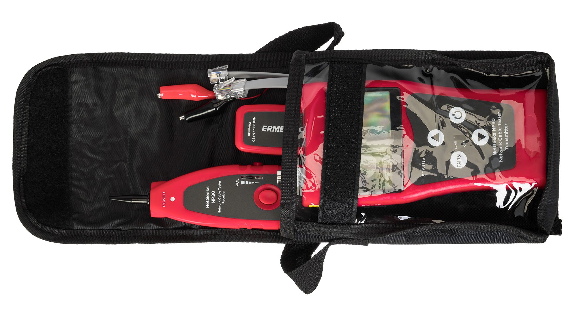 Tester per cavi di rete Ermenrich NetGeeks NP30