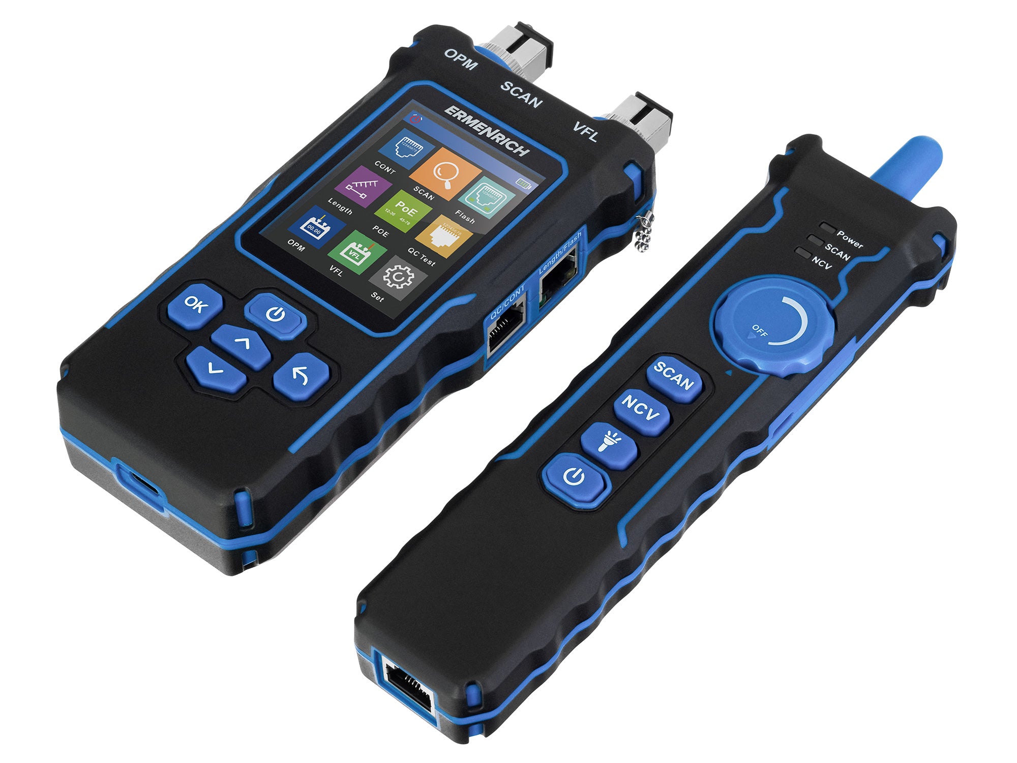 Rilevatore per cavi ottici Ermenrich NetGeeks NP60