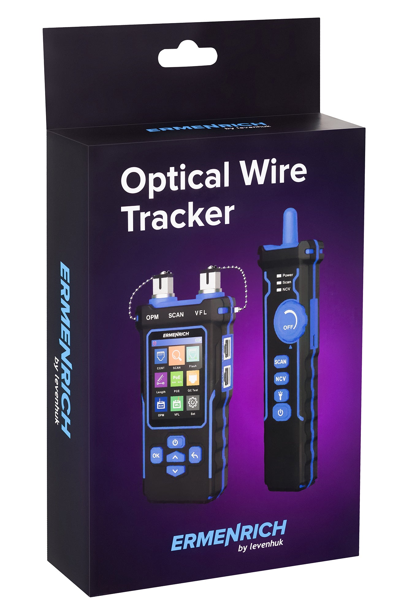 Rilevatore per cavi ottici Ermenrich NetGeeks NP60