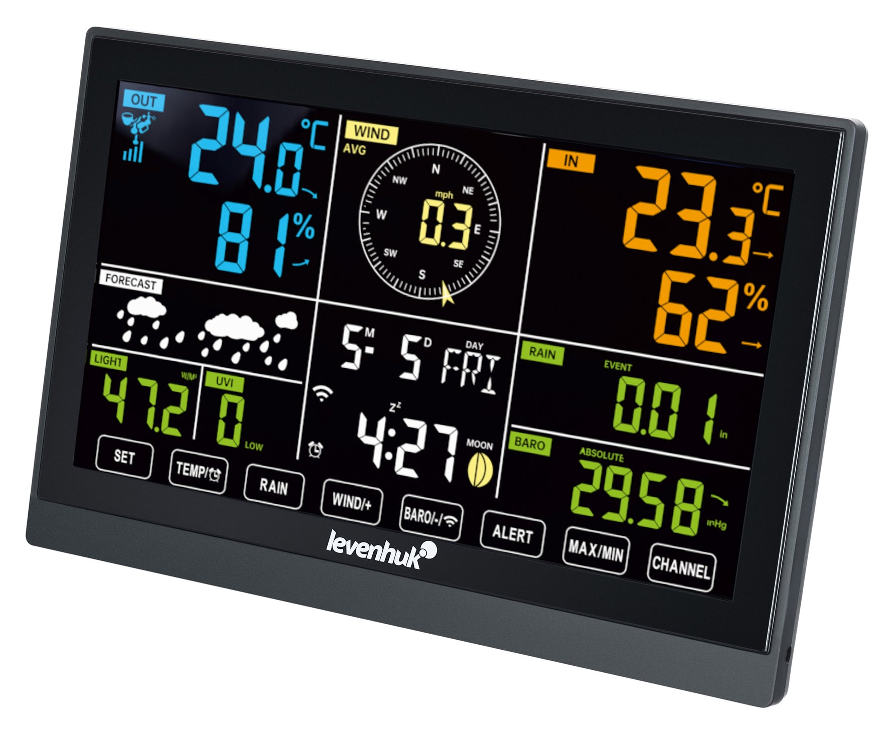 Stazione meteo Levenhuk Wezzer PLUS LP150