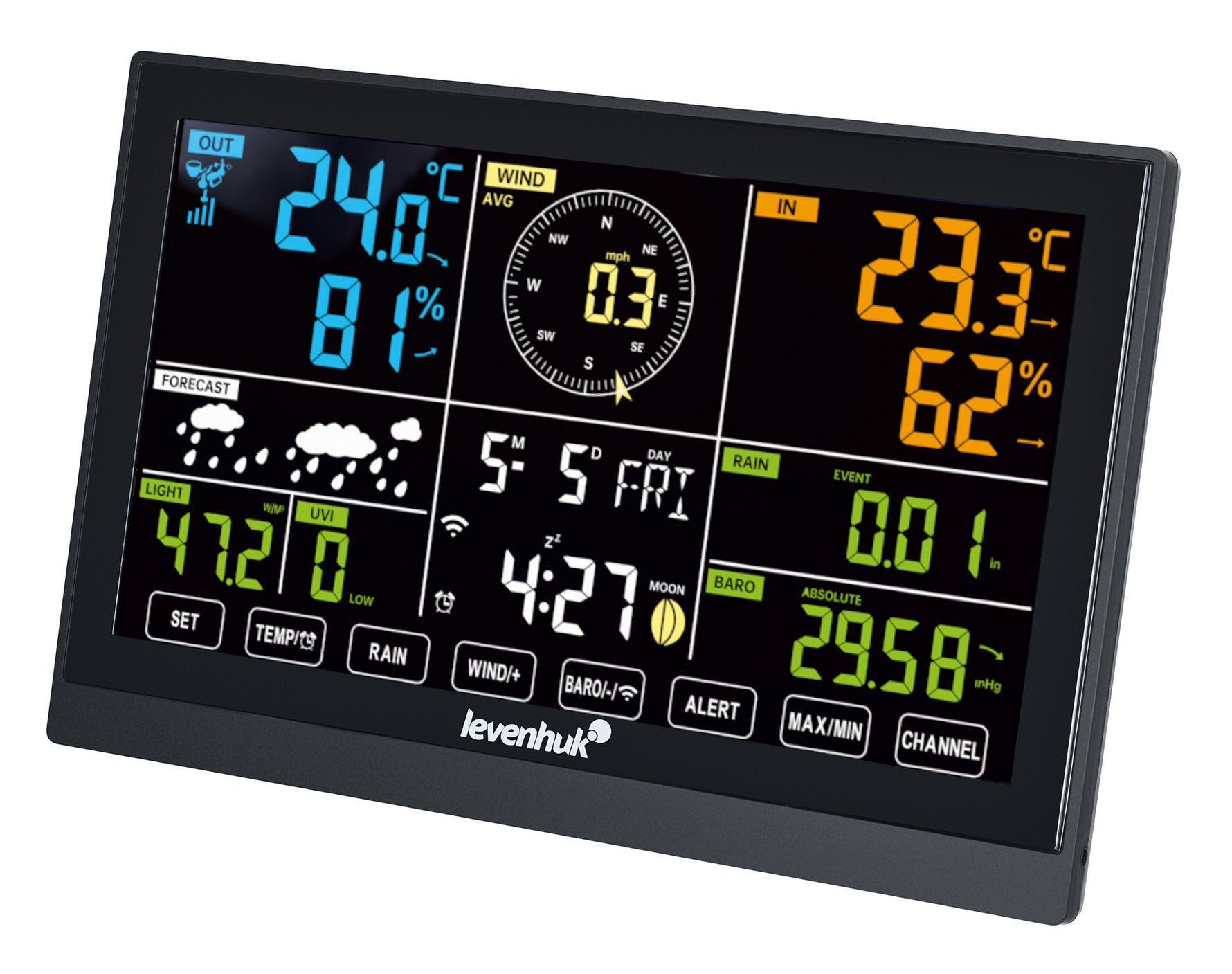 Stazione meteo Levenhuk Wezzer PLUS LP140