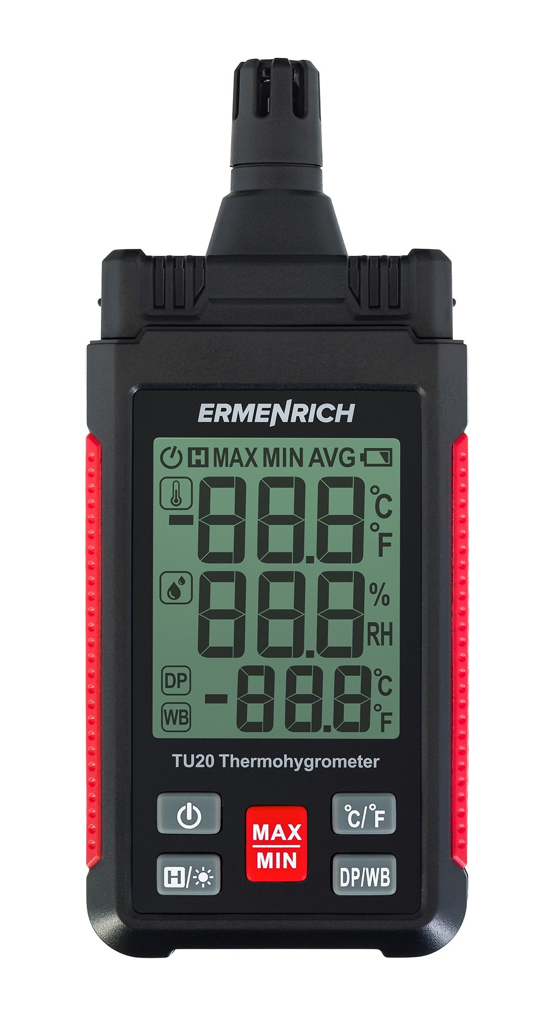 Termoigrometro Ermenrich Wett TU20