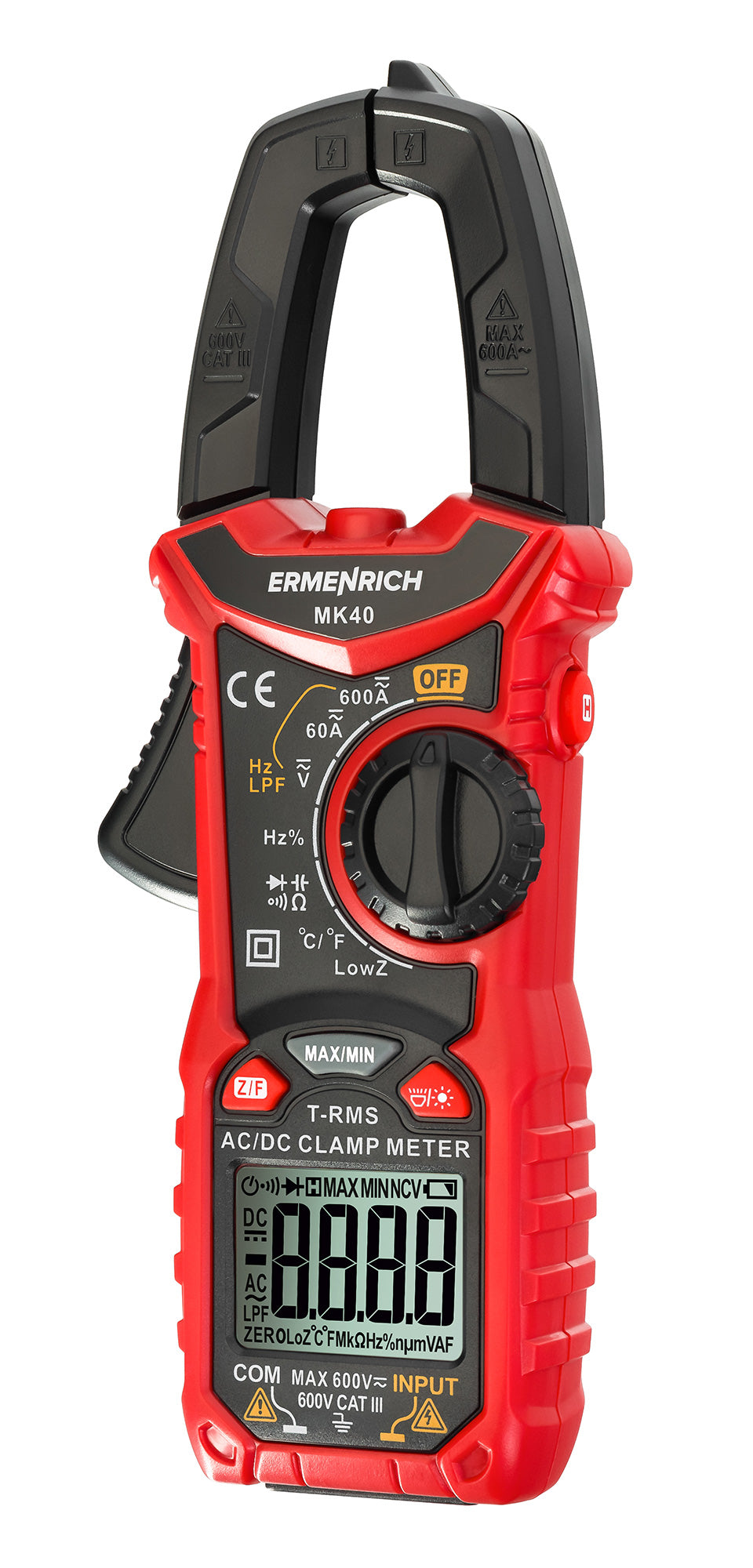 Pinza amperometrica digitale Ermenrich Ping MK40
