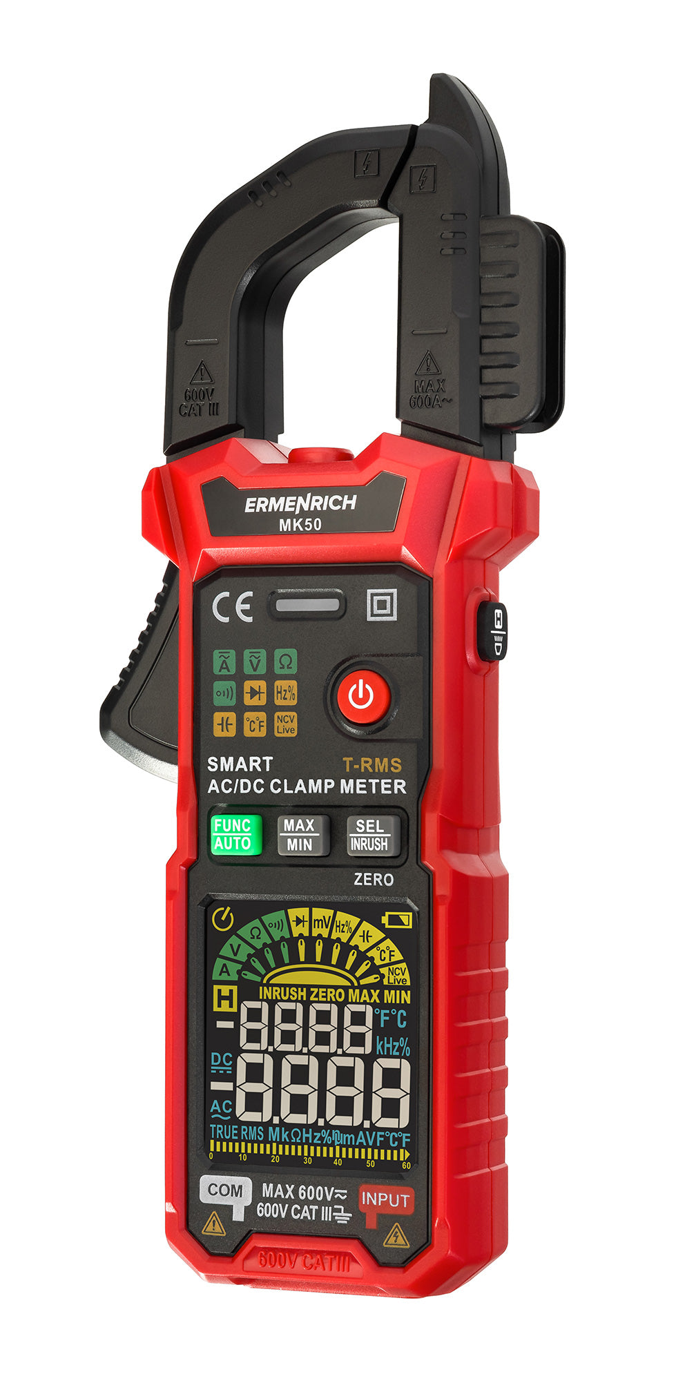 Pinza amperometrica digitale Ermenrich Ping MK50