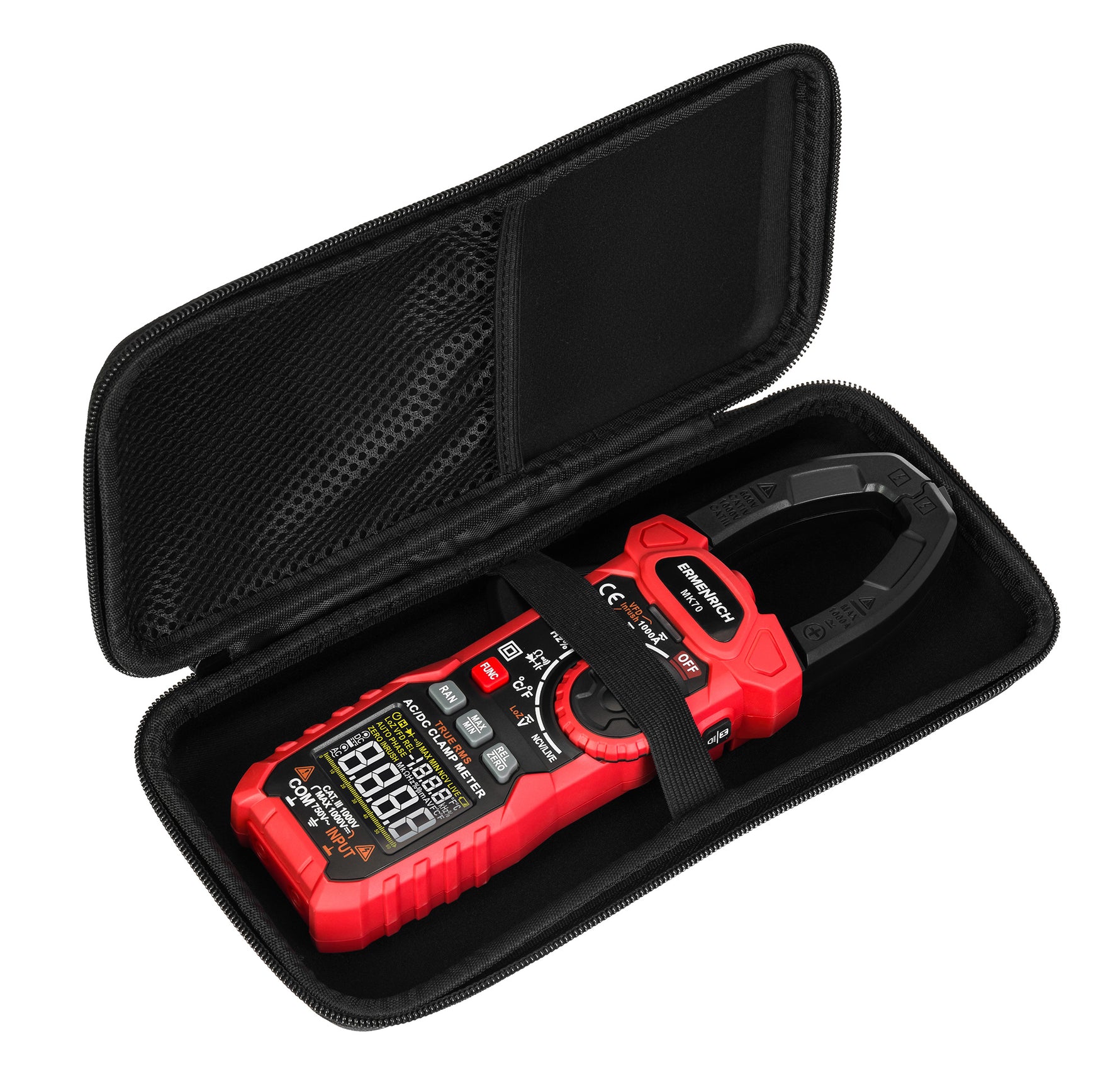Pinza amperometrica digitale Ermenrich Ping MK70