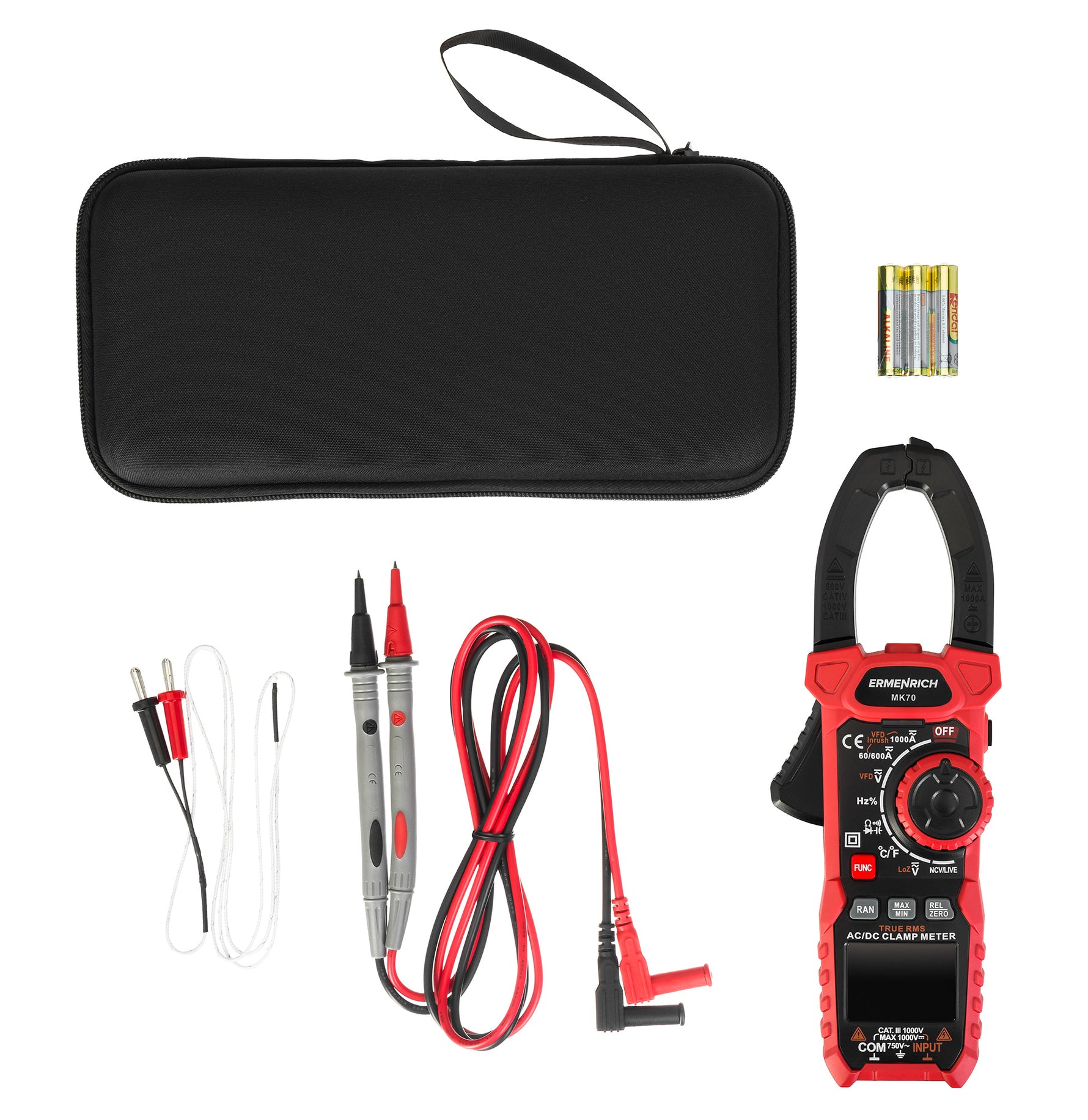 Pinza amperometrica digitale Ermenrich Ping MK70