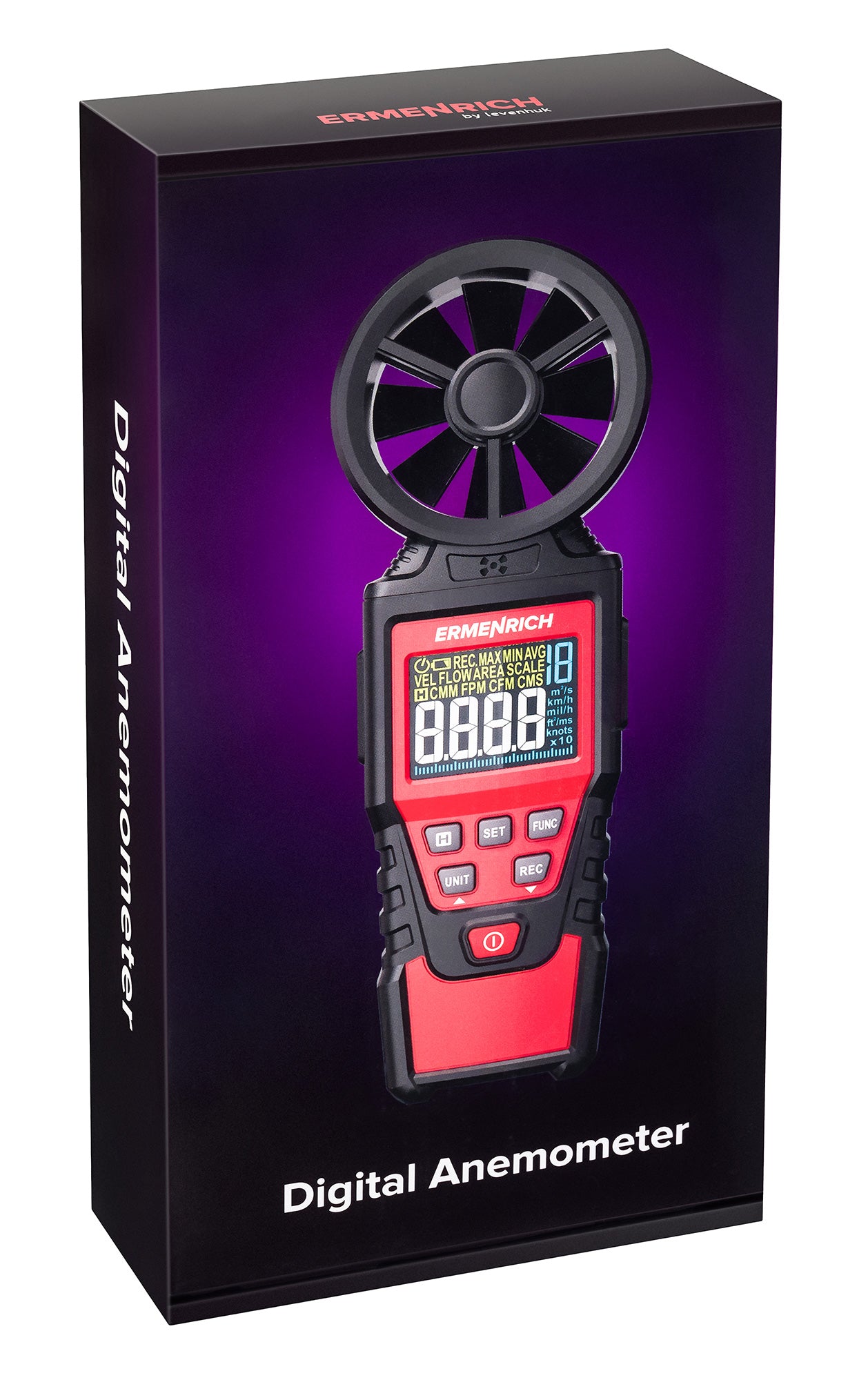 Anemometro digitale Ermenrich Seek DN20