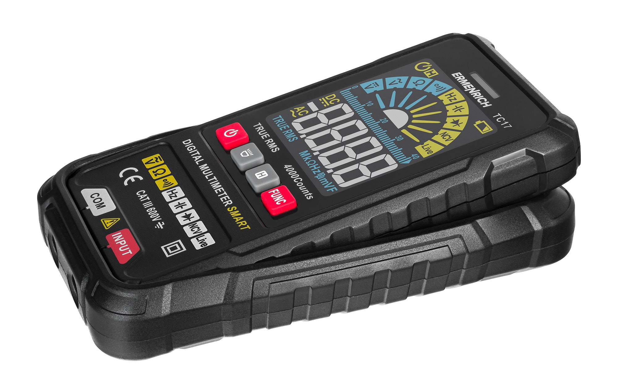 Multimetro digitale Ermenrich Zing TC17