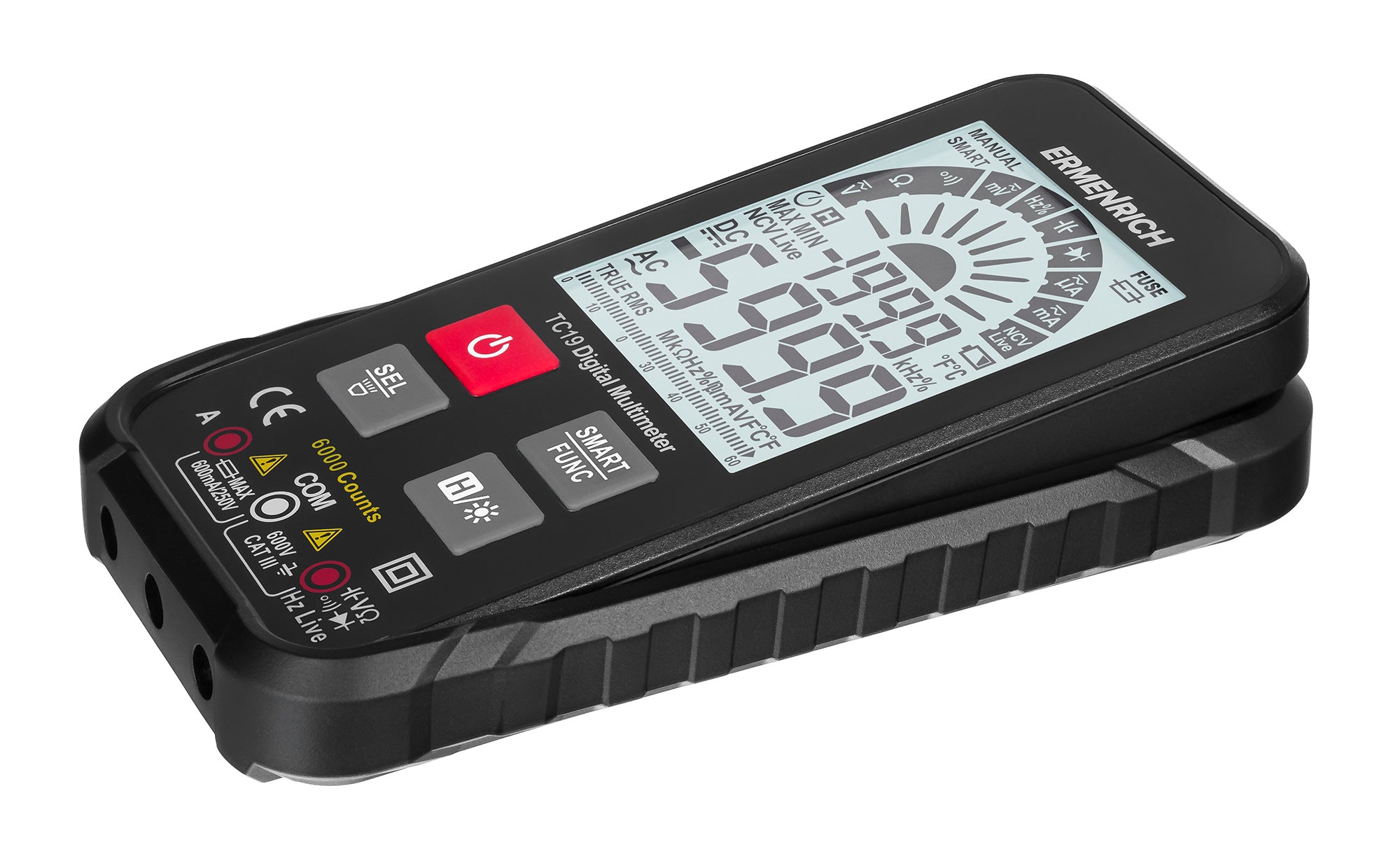 Multimetro digitale Ermenrich Zing TC19