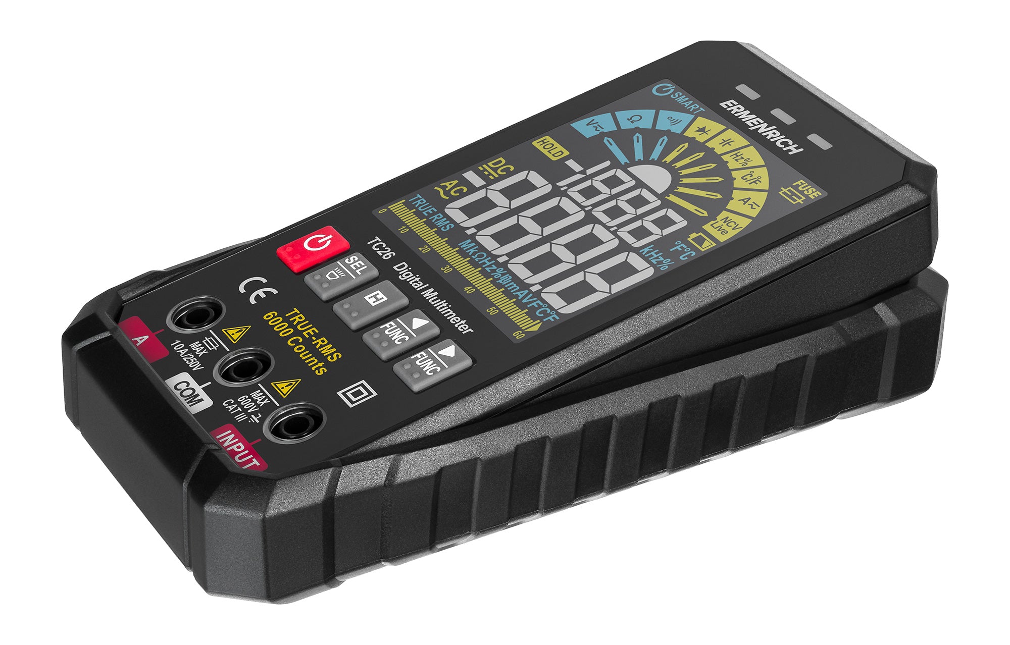 Multimetro digitale Ermenrich Zing TC26