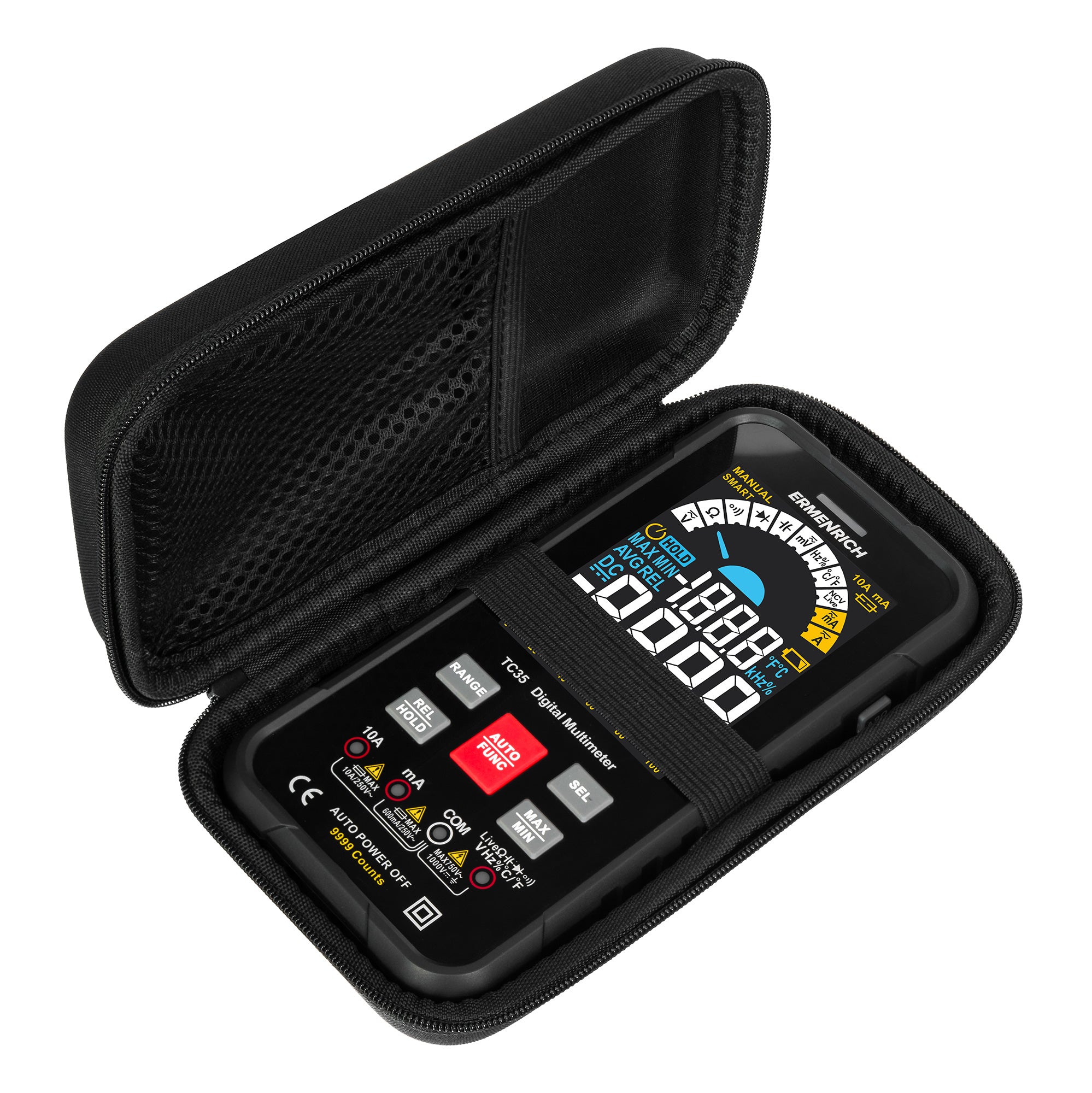 Multimetro digitale Ermenrich Zing TC35