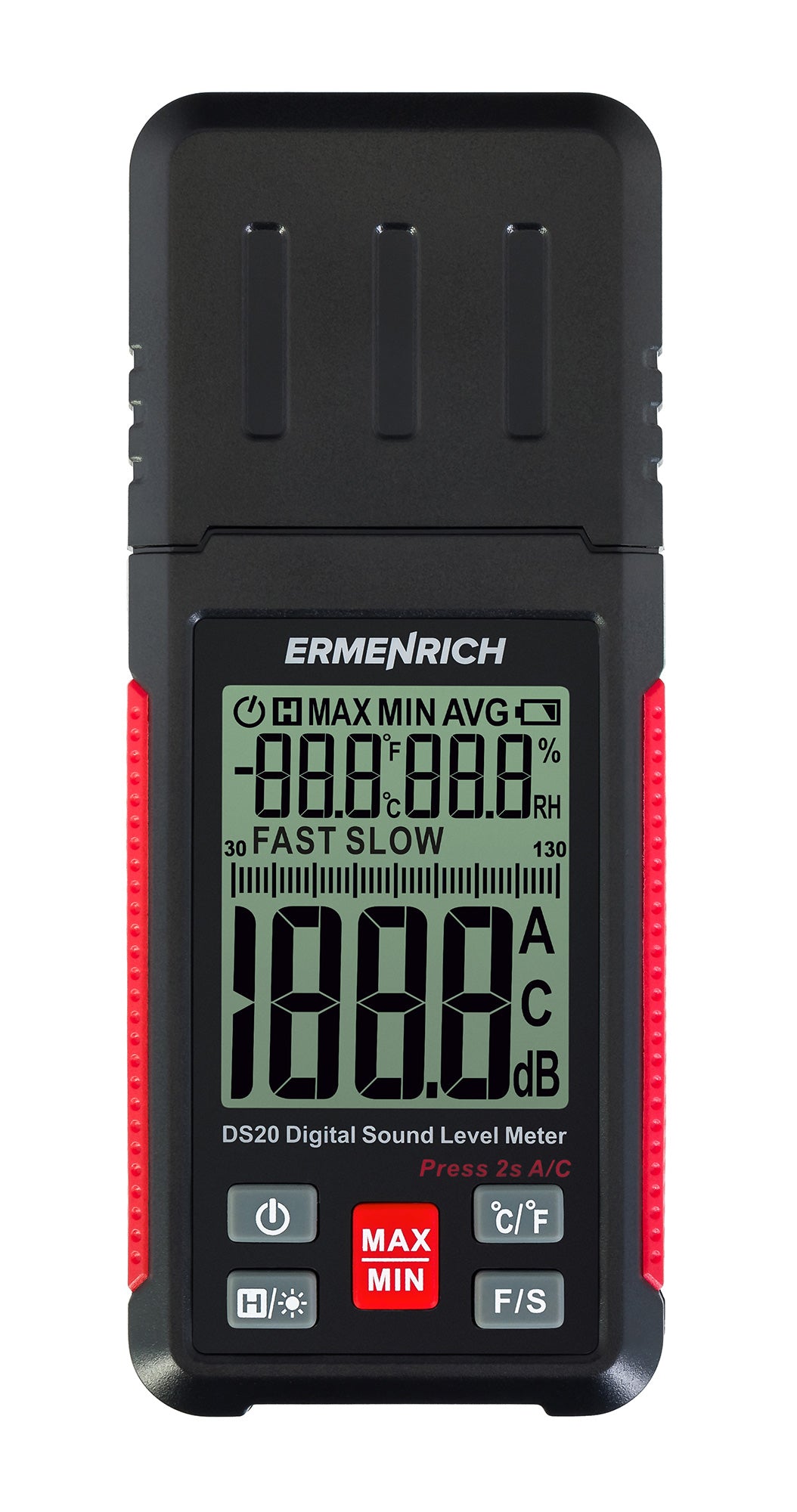 Fonometro digitale Ermenrich Seek DS20