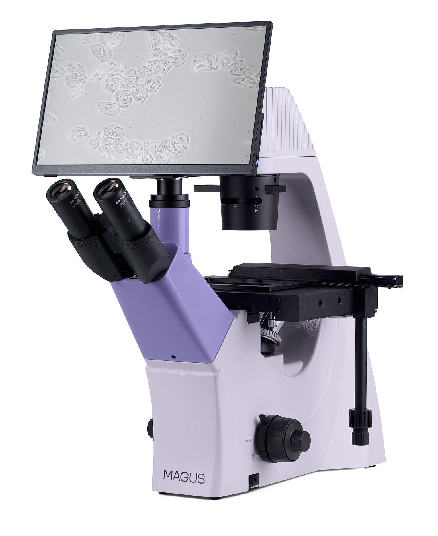 Microscopio biologico invertito digitale MAGUS Bio VD300 LCD