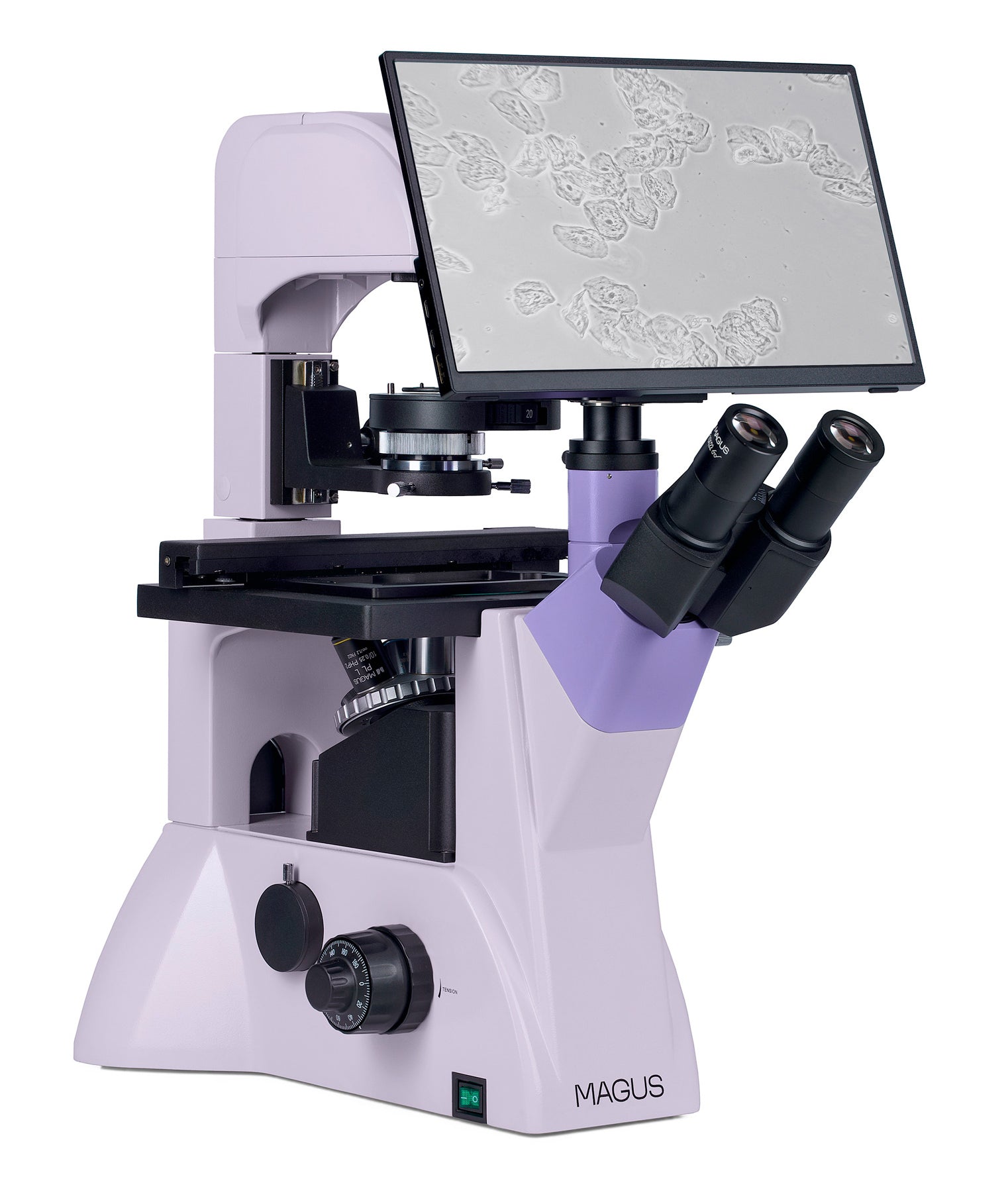 Microscopio biologico invertito digitale MAGUS Bio VD350 LCD