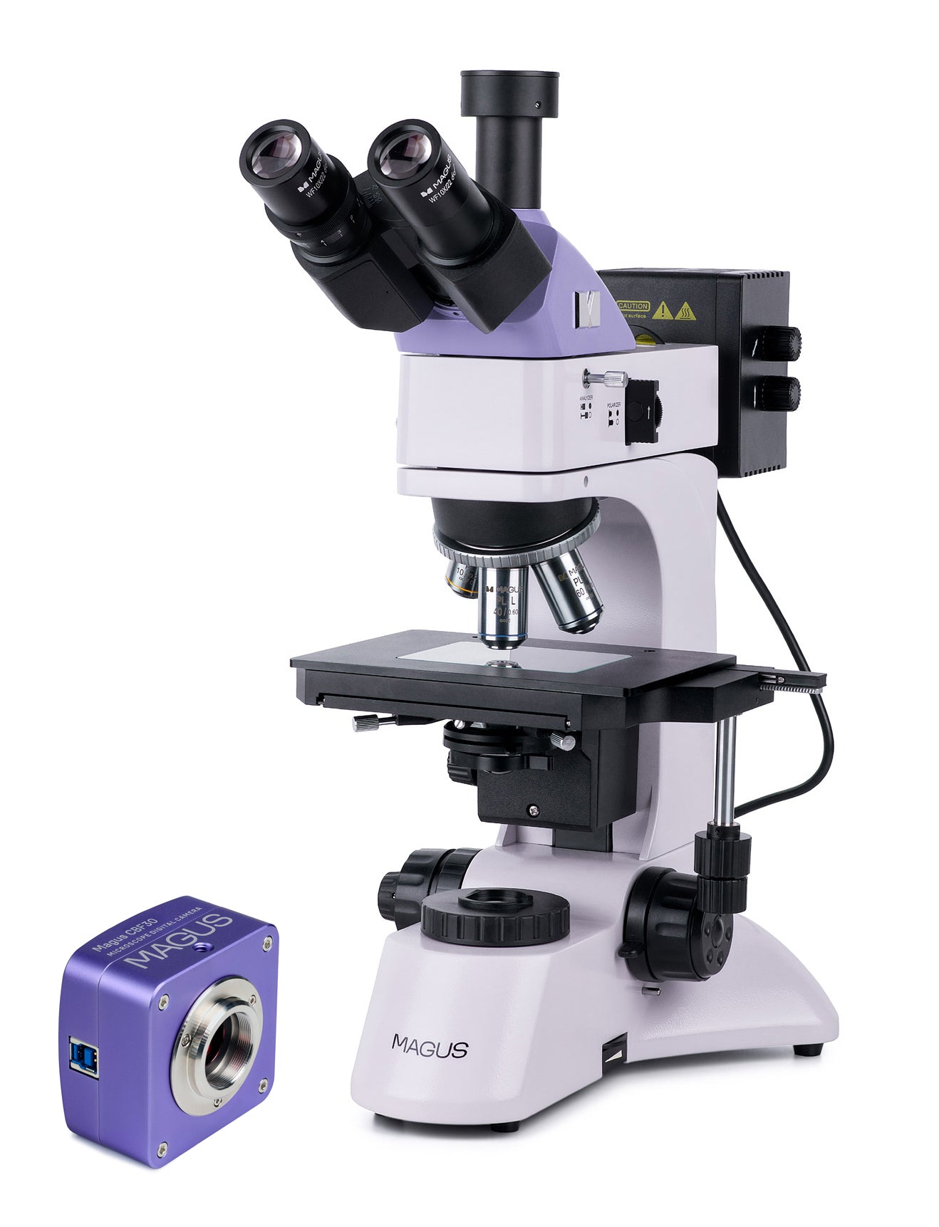Microscopio metallografico digitale MAGUS Metal D600