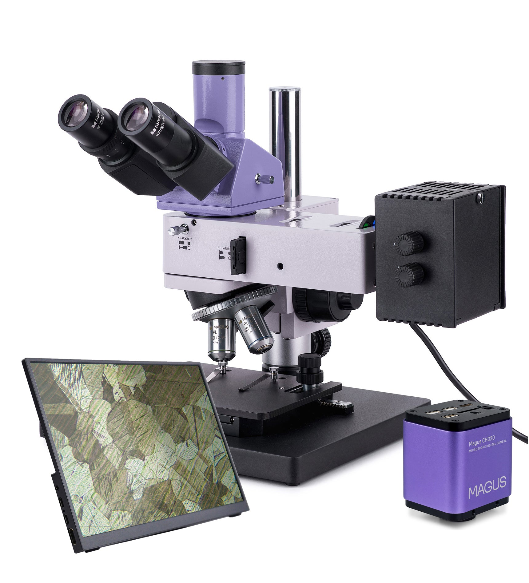 Microscopio metallografico digitale MAGUS Metal D630 LCD